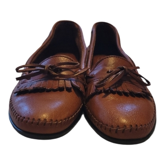 Dexter USA Leather Tassel Loafers Womens 10M Kiltie Moccasin Vintage Comfort - Picture 7 of 13